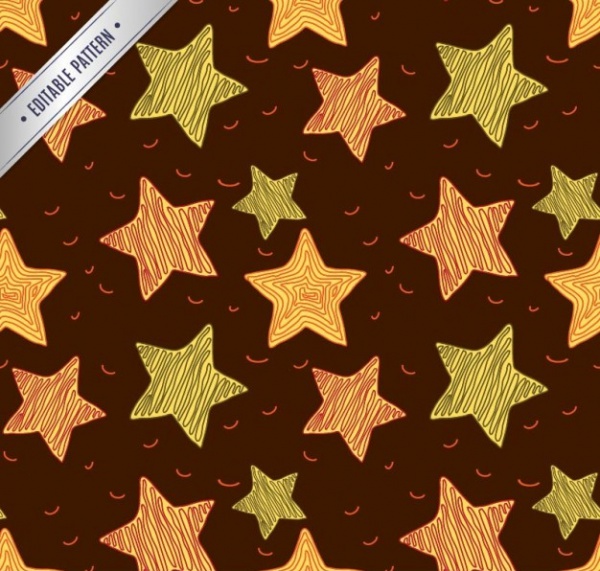 Abstract Stars Pattern