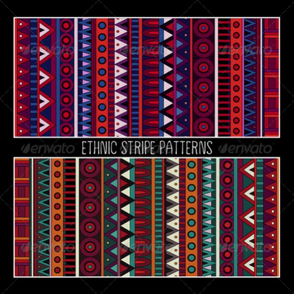 Abstract Tribal Ethnic Pattern