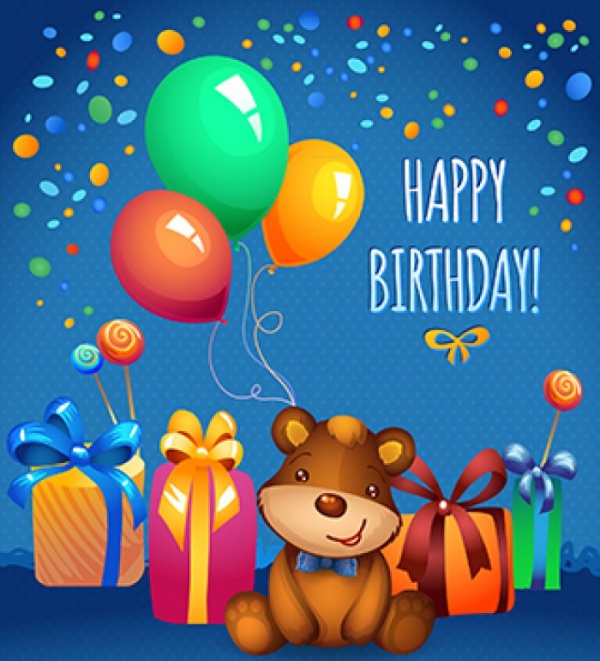 Happy Birthday Greeting Cartoon