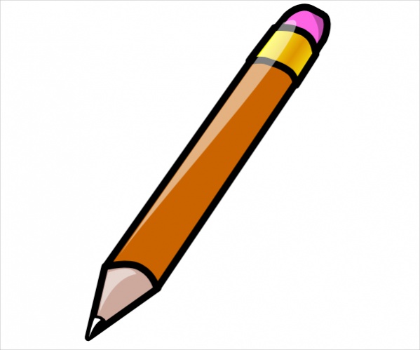 FREE 20+ Pencil Cliparts in PSD | Vector EPS | AI