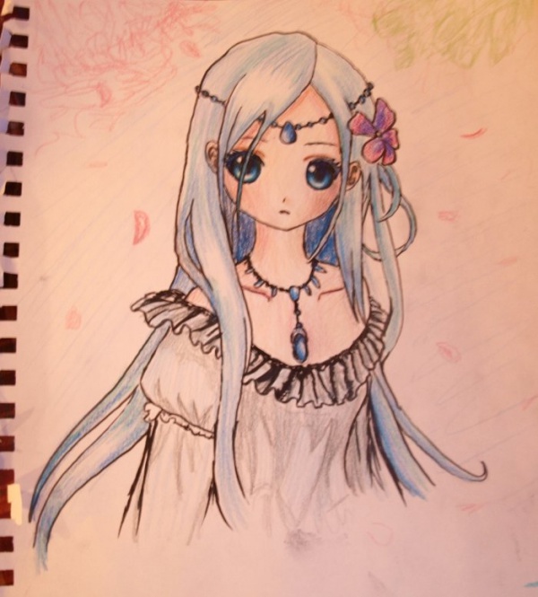 Anime Girl Drawing