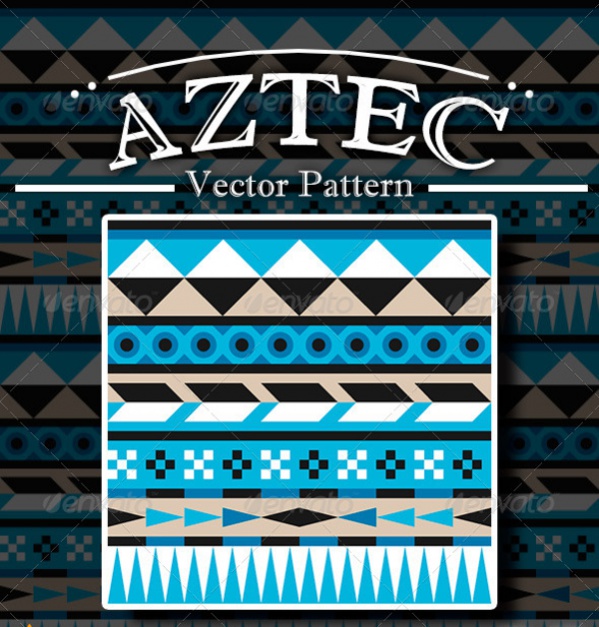 Aztec Vector Pattern
