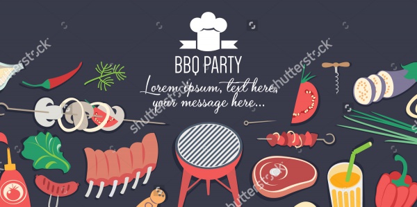 BBQ Party Banner