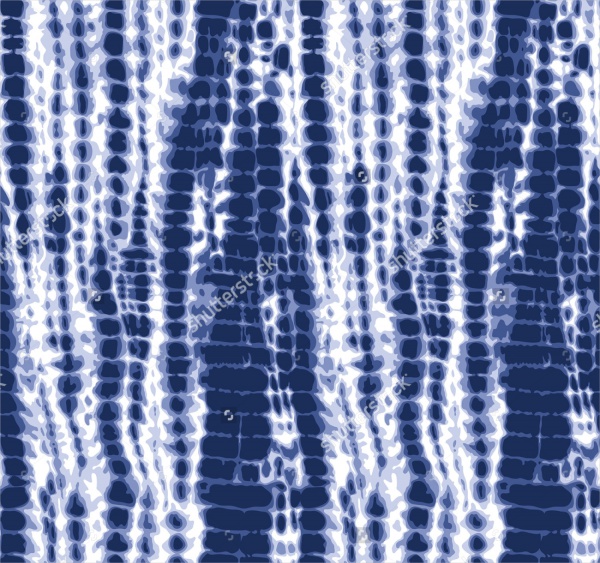 Blue Tie Dye Textile Pattern