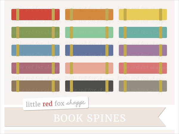 Book Spine Clipart