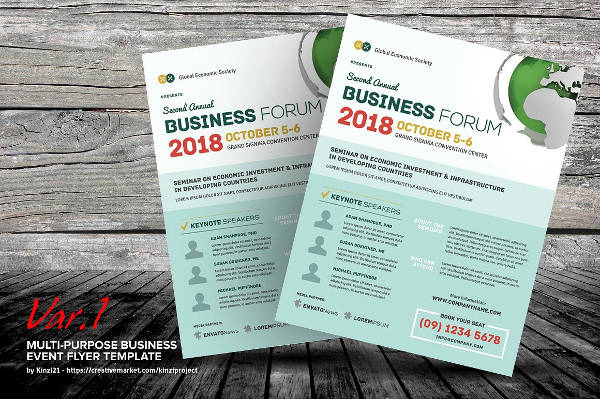 Business Event Flyer