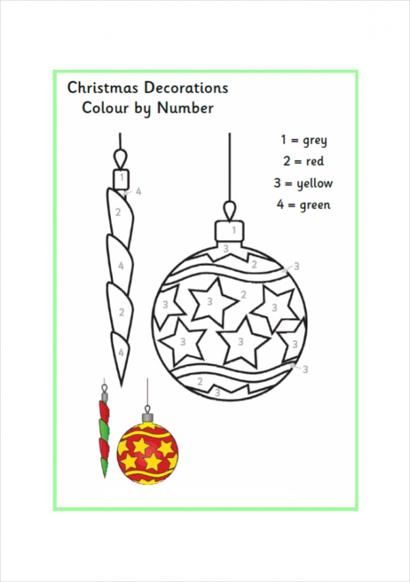 Christmas Coloring Pages for Girls