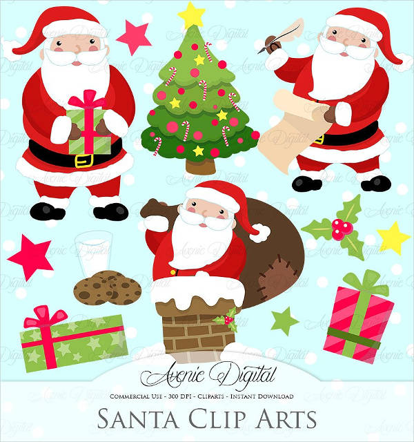 Christmas Santa Clipart