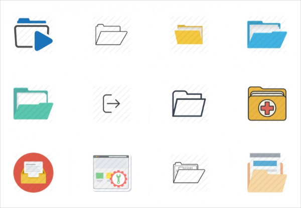 Collection of Free Folder Icons