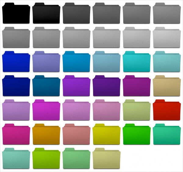 firefox folder icon color