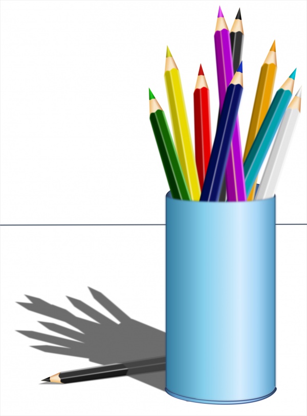 Colorful Pencils Clipart