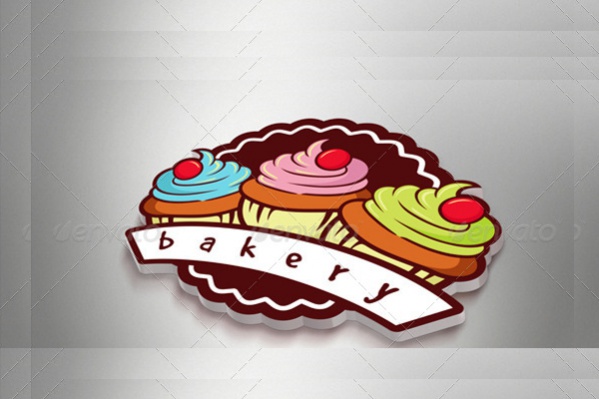 Cupcake Bakery Logo