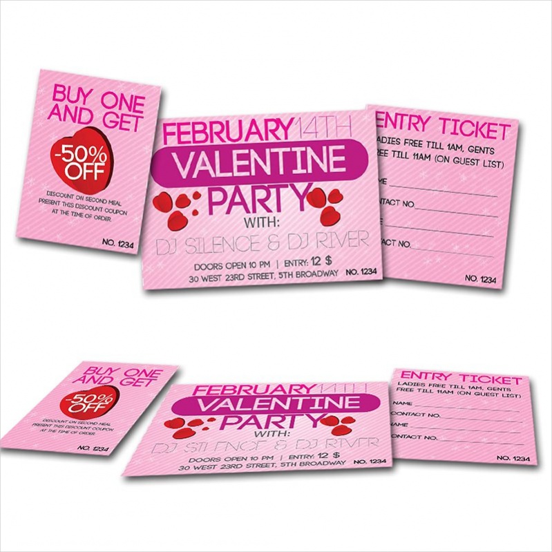 Dance Party Entry Ticket