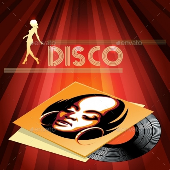 Disco Club Poster Design