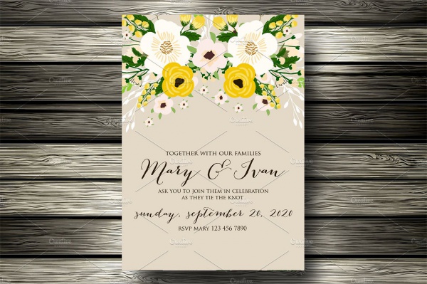Diy Rustic Wedding Invitation