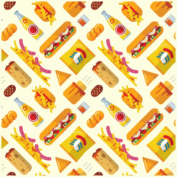 Fast Food pattern Design