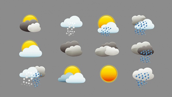 Free Animated Weather Icons