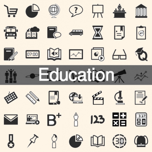 Free Education Vector Icons