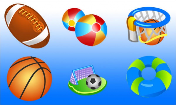 Free Sports Icons Vector