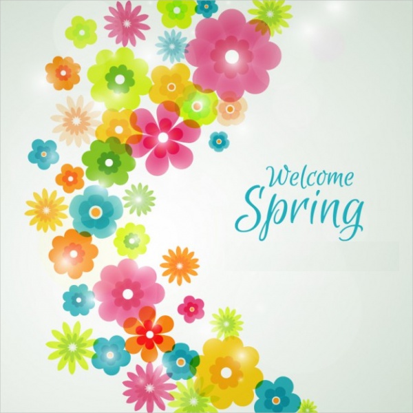 Free Spring Flower Background