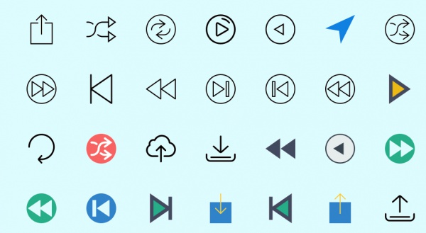 Free Vector Arrow Icons