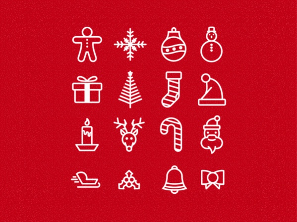 Free Vector Christmas Icons