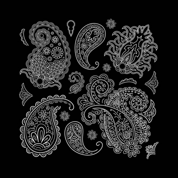 Free Vector Paisley Pattern