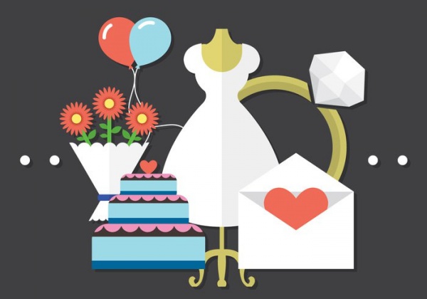 Free Wedding Vector Graphics