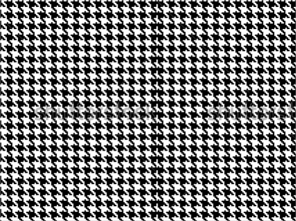 Fully Editable Houndstooth Pattern