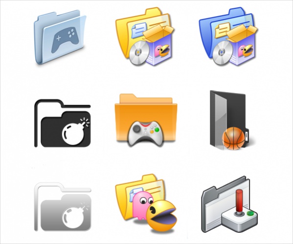 Game Folder icons For Free