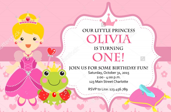 Girl Birthday Invitations Printable