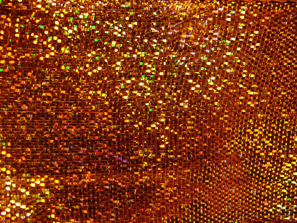 Gold Ribbon Sparkle Texture