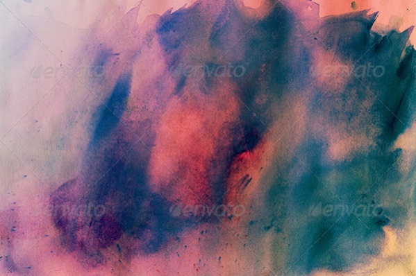 Grungy Watercolor Splash Texture