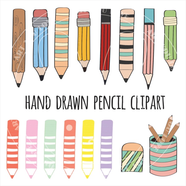 Hand Drawn Pencil Clipart