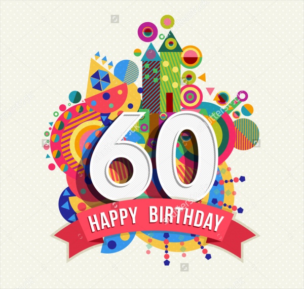 Happy 60th Birthday Greetings