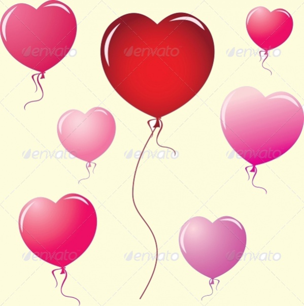 Heart Shape Balloons