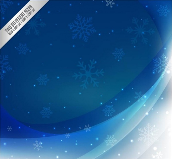 High Resolution Snowflake Background