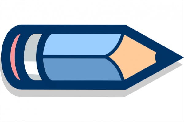 Horizontal Pencil Clipart