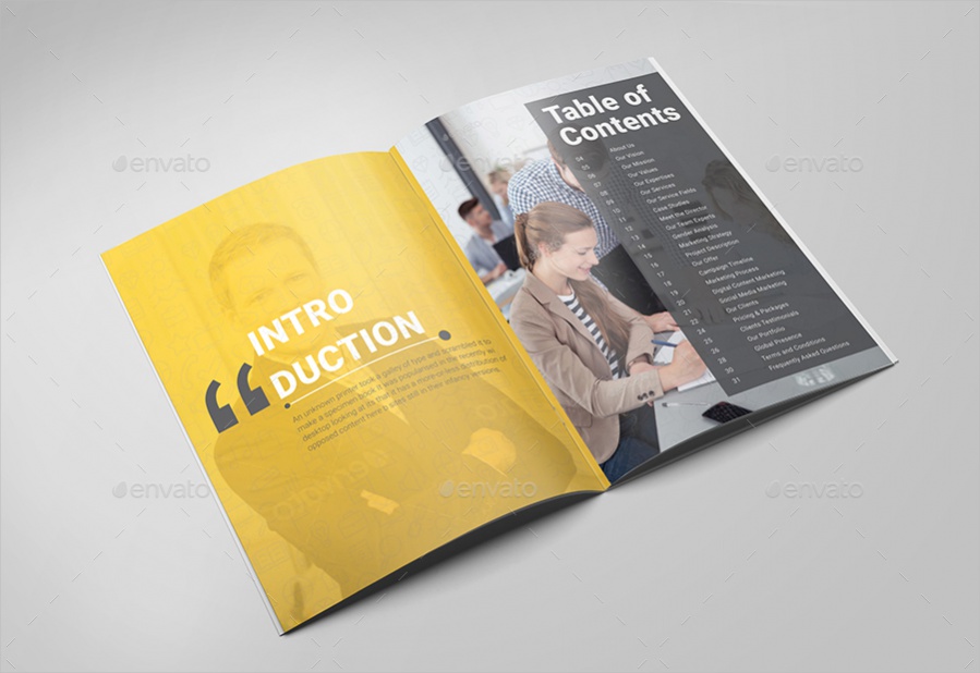 Marketing Brochure Design