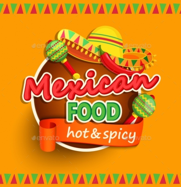 Mexican Food Label