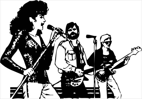 Music Band Clipart