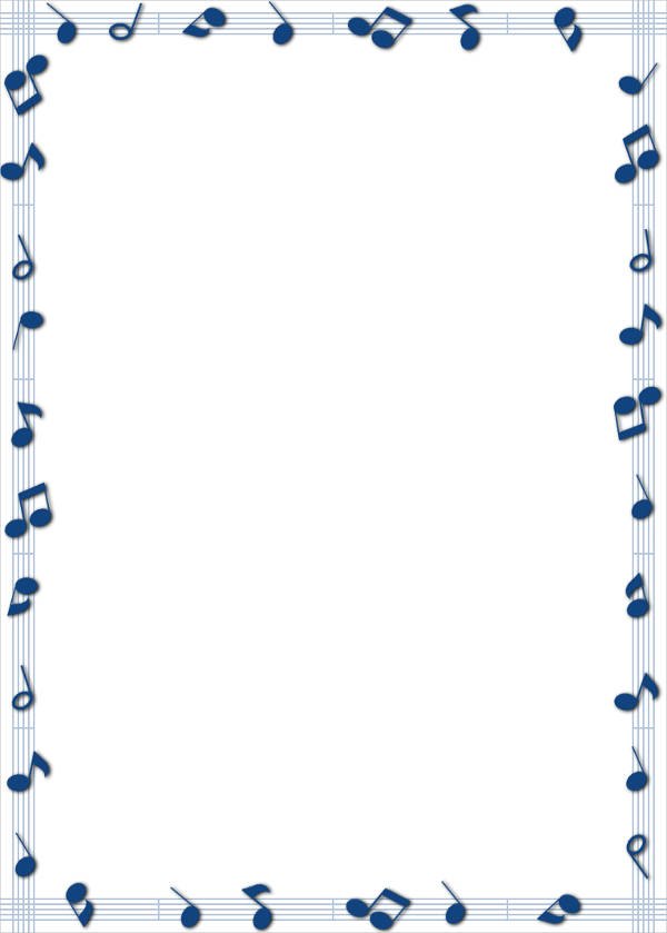 Music Border Clipart