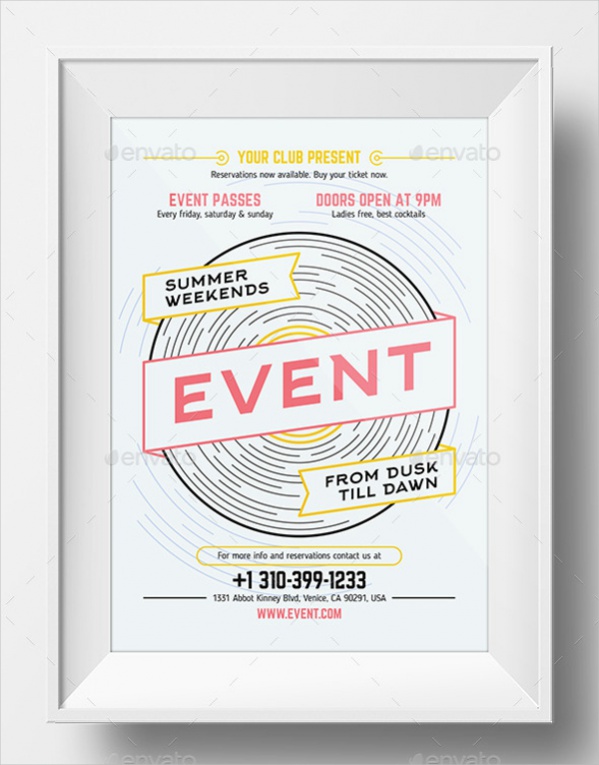 Music Event Poster Design
