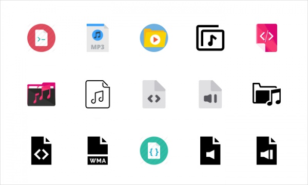 Music Folder Icons
