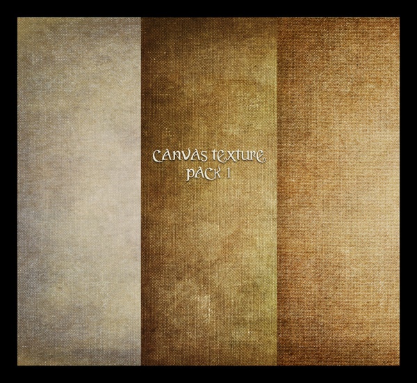 Pack of Canvas Texture