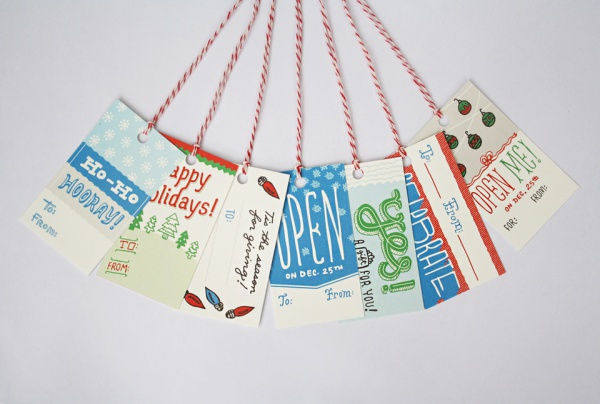 Personalized Holiday Gift Tag
