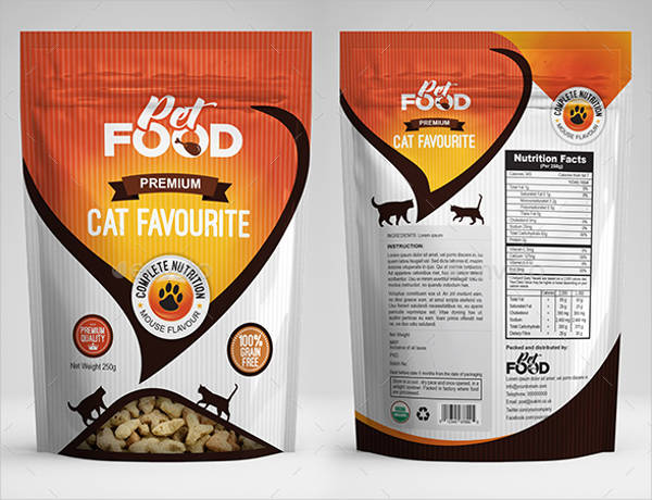 Pet Food Packaging Design