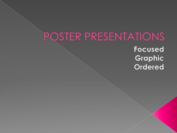 Poster Presentation For Free