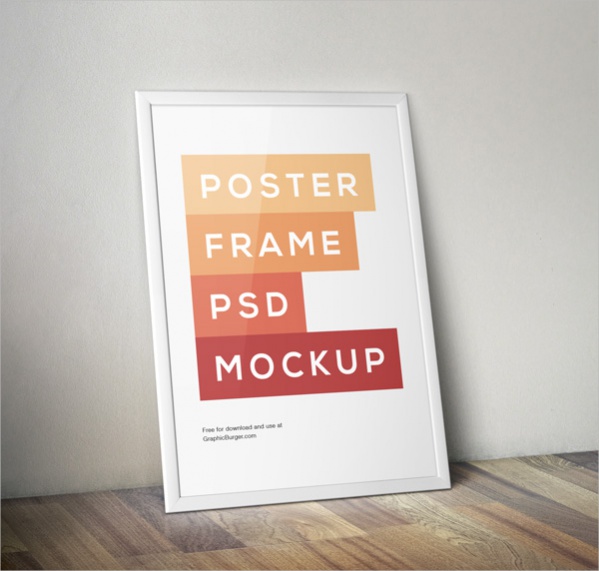 Psd Poster Mock up Design