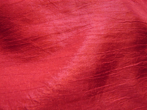 Red Fabric Silk Texture